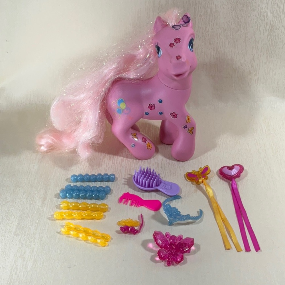 2005 My Little Pony Large 8" Pinkie Pie Styling Pony